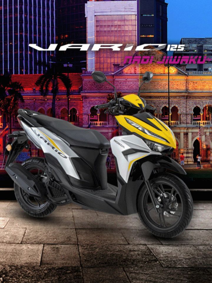 Honda has launched the Vario 125 an aggressive, sporty scooter in Malaysia