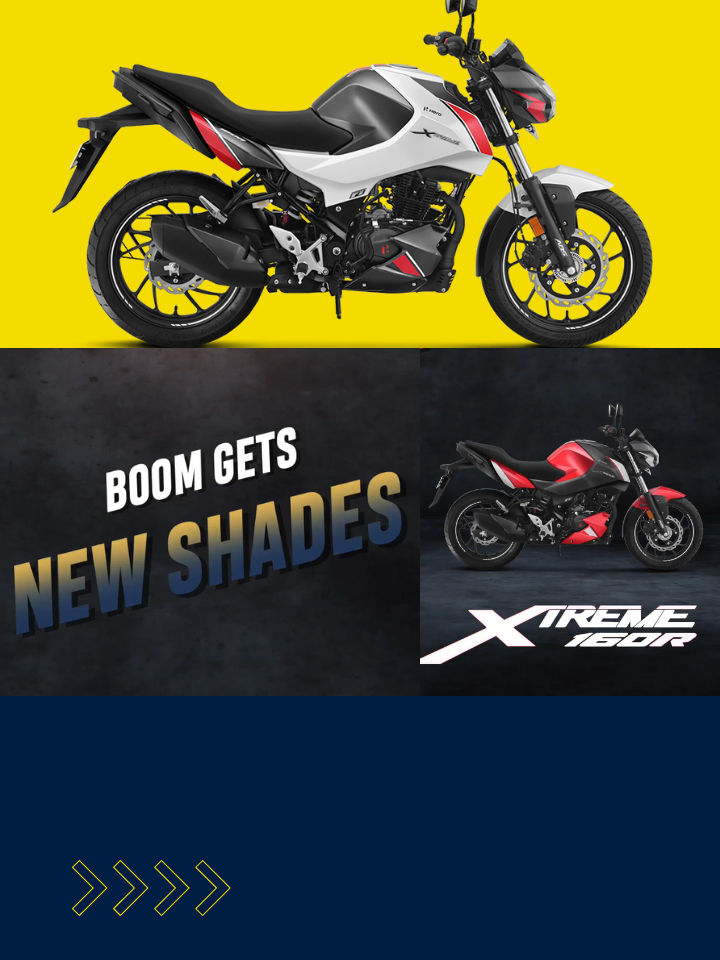 Hero has updated the Xtreme 160R with 3 new youthful colours