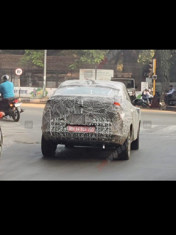 The 2024 Tata Curvv EV has been spotted testing once again