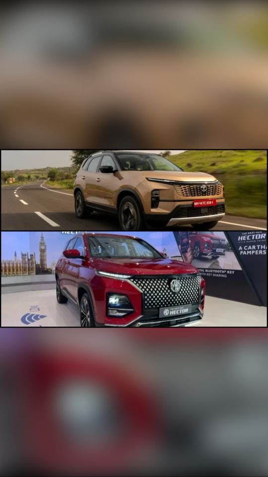 Take a look at 6 things that the 2023 Safari does better than the MG Hector Plus