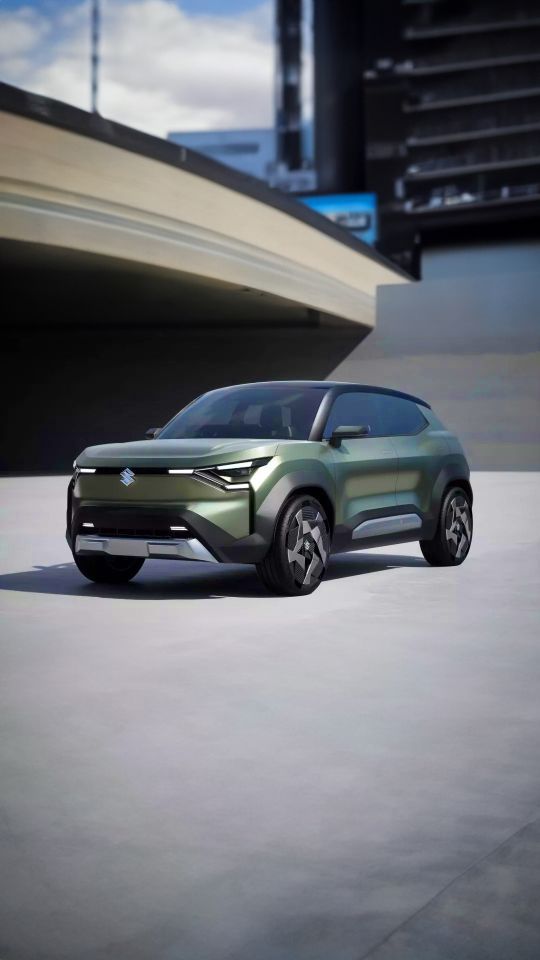 Suzuki revealed the evolved eVX electric SUV concept at 2023 Japan Motor Show