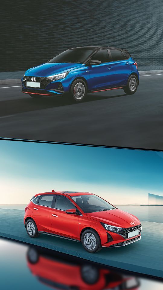 Hyundai i20 N Line vs i20: highlighting differences and similarities