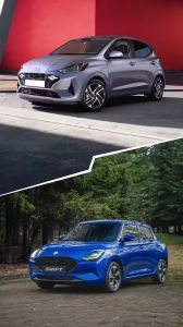 In Pics: UK-spec Hyundai i10 And 2024 Maruti Suzuki Swift Specifications Compared