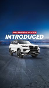 Toyota Fortuner Leader Edition With Sporty Cosmetic Upgrades Introduced: Top 7 Highlights