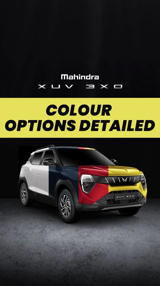 Mahindra has launched the XUV 3XO at an introductory price of Rs 7.49 lakh (ex-showroom) with eight colour options.