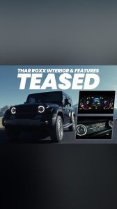 In Pics: Mahindra Thar ROXX 5 Door Feature-loaded Interior Teased Ahead Of August 15 India Launch