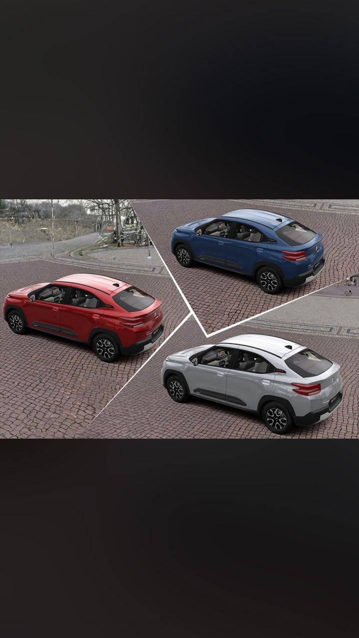 Citroen Basalt is offered with 5 monotone and 2 dual-tone colours