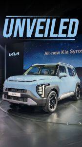 Kia Syros Unveiled As The Most Premium Sub-4m SUV In India