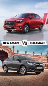 2024 Honda Amaze: Old Vs New Compared