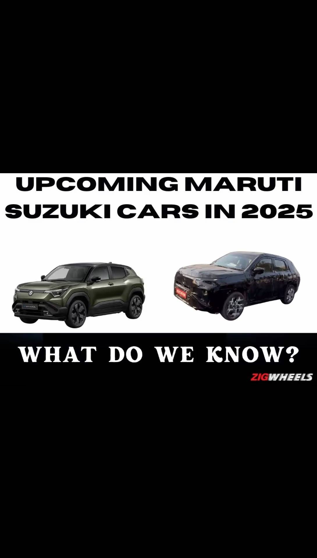 In Pics: Check Out The List Of Upcoming Maruti Suzuki Cars In 2025