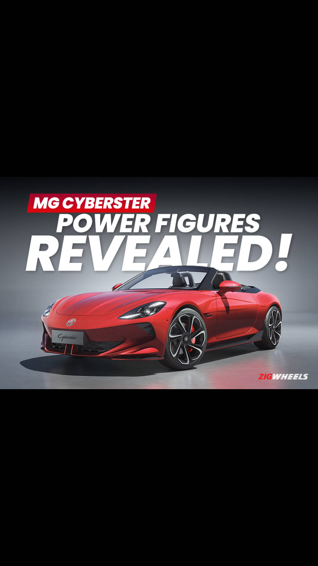 In Pics: India-spec MG Cyberster Power Figures Revealed Ahead Of Its January 2025 Launch