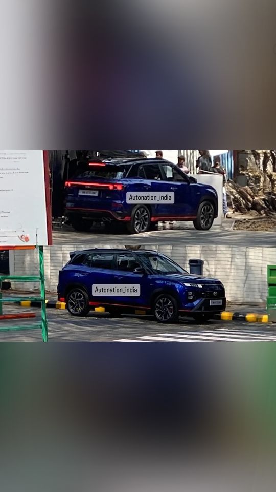 Hyundai Creta N Line spied without camouflage for the first time, revealing its exterior details