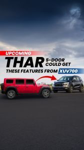 In Pics: 7 Features The Mahindra Thar 5-door Is Expected To Borrow From The XUV700