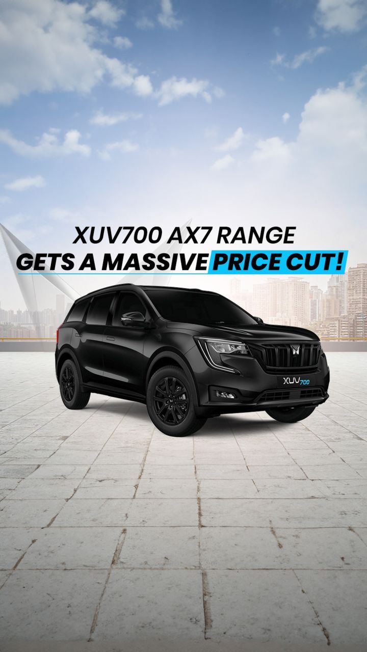 Mahindra has reduced the prices of the XUV700 AX7 range by up to Rs 2.2 lakh, now starts from Rs 19.49 lakh (ex-showroom)