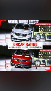 In Pics: GNCAP Revised Crash Test Results Of Maruti Ertiga and Renault Triber