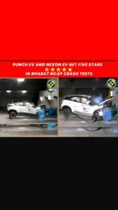 Tata Nexon EV And Punch EV Score 5 Star At BNCAP Crash Test: Top 10 Highlights