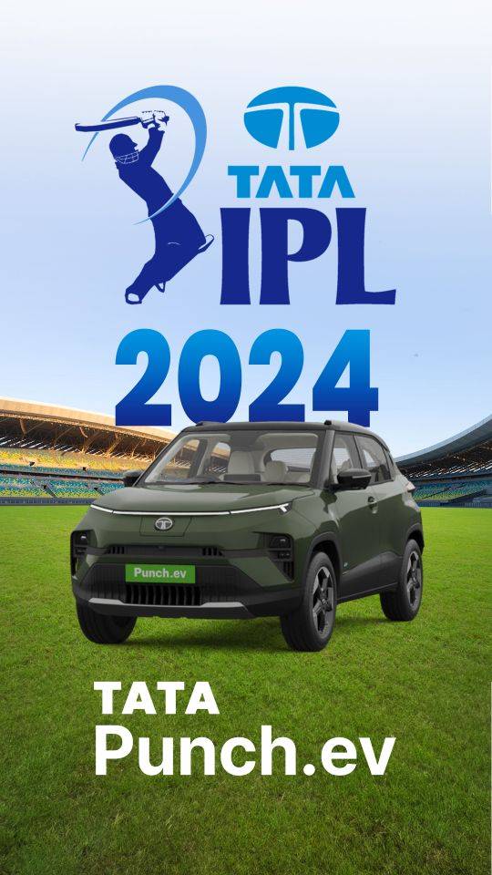 Tata Punch EV As Official Car For The IPL 2024