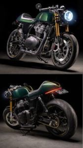 This Custom Royal Enfield Continental GT 650 Looks Glamourous, Is Called ‘Bullit GT865’