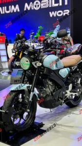 Yamaha XSR155 Showcased At The 2024 Bangkok International Motor Show
