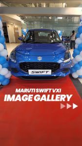 In 10 Pics: Check Out The 2024 Maruti Suzuki Swift Vxi Variant