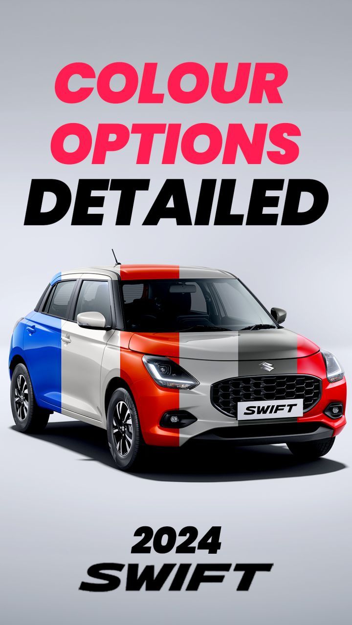 Maruti has launched the new-gen Swift with 6 mono-tone and 3 dual tone-colours