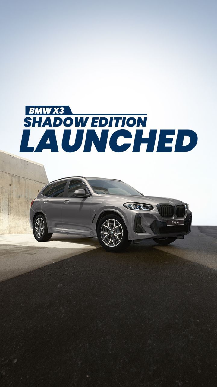BMW has launched the X3 Shadow Edition featuring cosmetic tweaks on the exterior as well as in interior