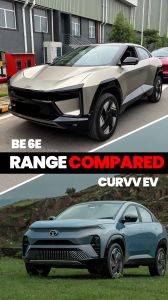 Mahindra BE 6e VS Tata Curvv EV: Claimed Range Comparison In Pics