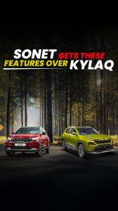 In Pics: Kia Sonet’s 5 Additional Features Over The Skoda Kylaq