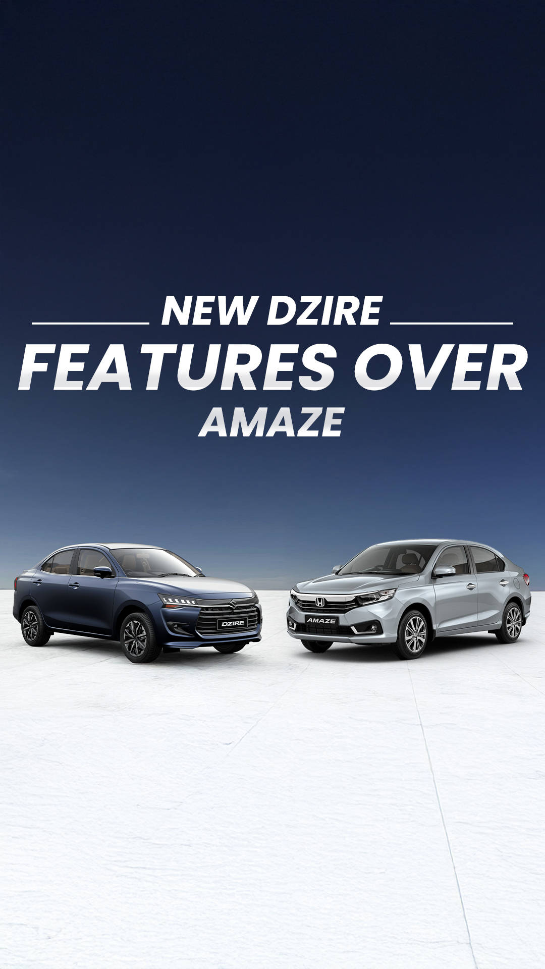 The New Maruti Dzire Gets These 10 Features Over The Honda Amaze