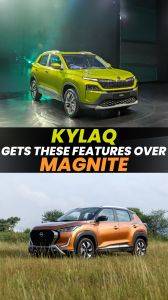 In Pics: 7 Features The Skoda Kylaq Gets Over Its Rival Nissan Magnite