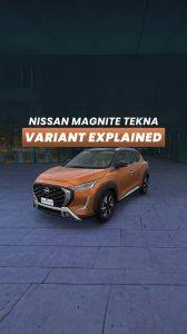 Check Out The One-Below-Top Tekna Variant Of The Nissan Magnite Facelift In 10 Images