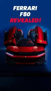 Ferrari F80 Supercar Revealed, Check Out The La-ferrari Successor In Images!