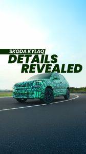 In Pics: Skoda Kylaq’s Details Divulged Ahead Of Its November 6 Debut