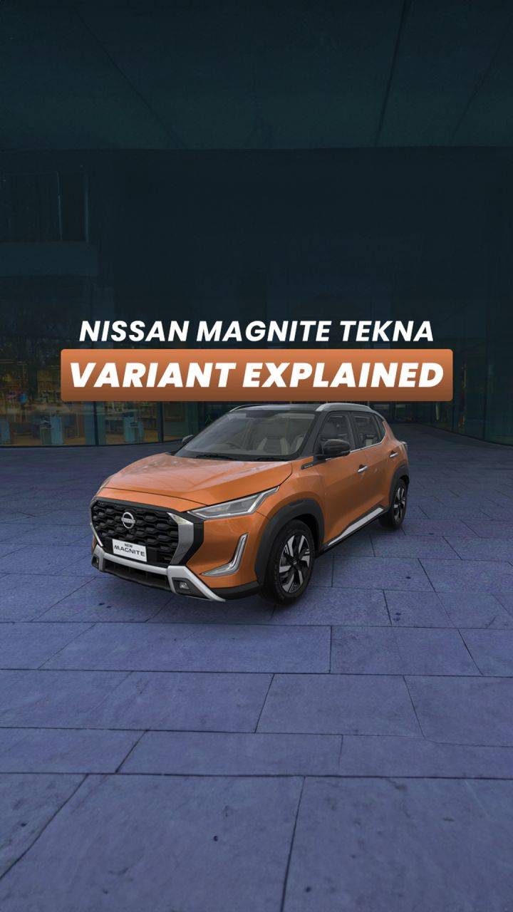 In this reel, we take you through the one-below-top Tekna variant of the Nissan Magnite facelift