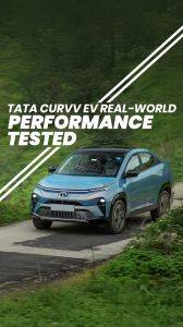 In Pics: Tata Curvv EV Real-world Performance Tested