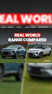 Tata Curvv EV vs Tata Nexon EV - Real World Range Compared