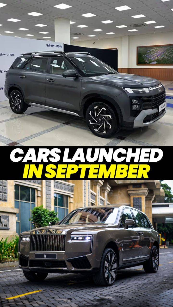 In this reel, check out  the top cars launched in September 2024