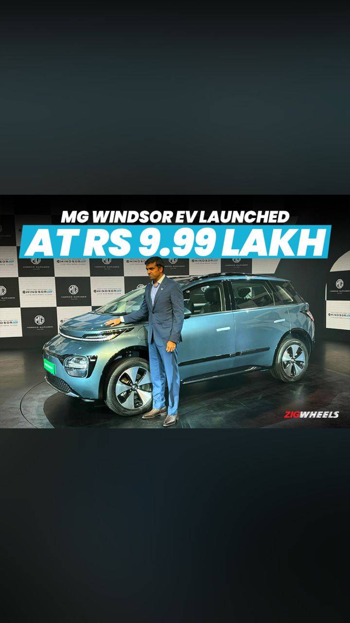 MG Windsor EV launched at Rs 9.99 lakh (introductory, ex-showroom).