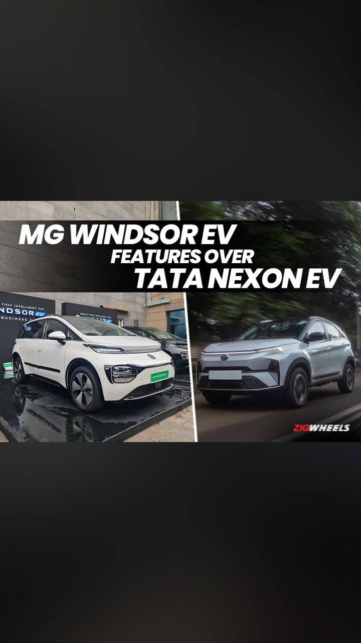 In this reel, we take you through the 5 features that the MG Windsor EV gets over the Tata Nexon EV