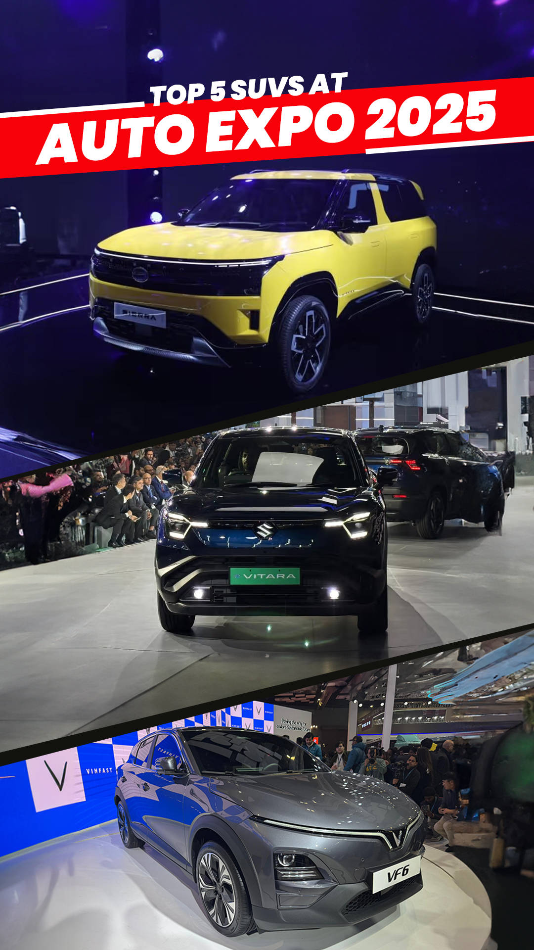 In Pics: Top 7 SUVs Showcased At The Auto Expo 2025