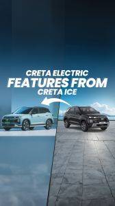 In Pics: Hyundai Creta Electric Gets These 10 Features From The ICE Creta