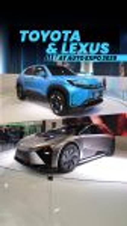 All Toyota And Lexus Cars Showcased At Auto Expo 2025