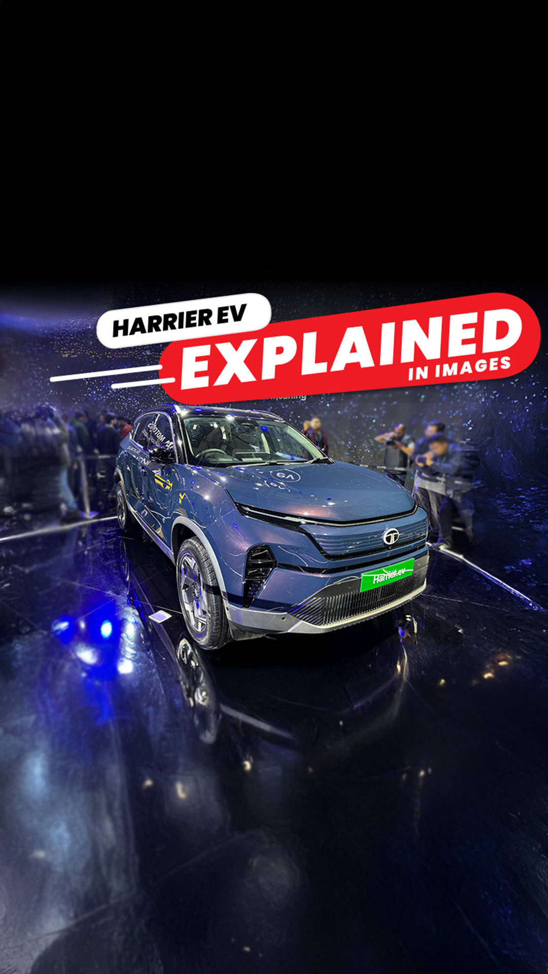 Newly Revealed Tata Harrier EV Detailed In 10 Images