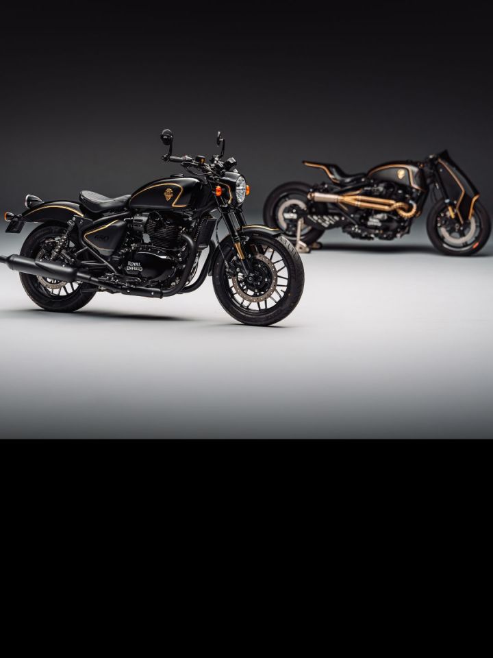 Royal Enfield unveiled a slew of new bikes at EICMA 2025 - from an electric scrambler to a modified Shotgun 650 straight out of Cyberpunk