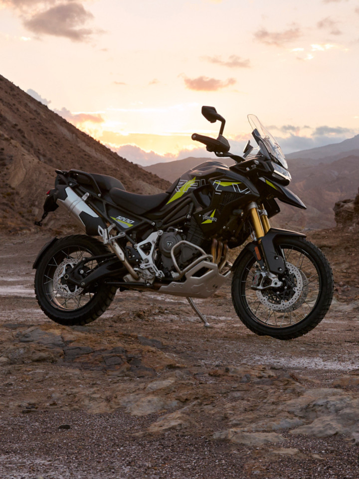Triumph has launched Alpine and Desert Editions for the Tiger 900 and Tiger 1200 internationally