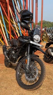 Motoverse 2025: Royal Enfield Himalayan 450 Mana Black Edition Launched In India: In 10 Pics