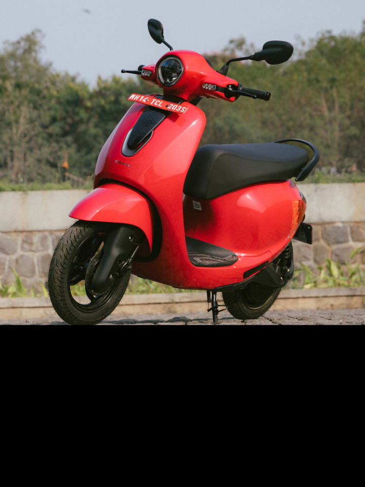 The Bajaj Chetak C2501 is positioned as a more affordable, compact take on the Chetak - aimed squarely at young urban riders