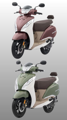 TVS Jupiter 125 New Colours Launched: In 10 Images
