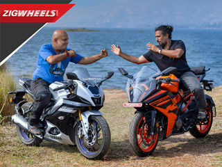 Yamaha R15M v4 vs KTM RC200 - Best Beginner Sportbikes | Performance, Mileage, Features Compared
