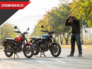 Kawasaki W175 vs Royal Enfield Hunter 350 Retro Bikes Compared | Does The Kwacker Make Sense?